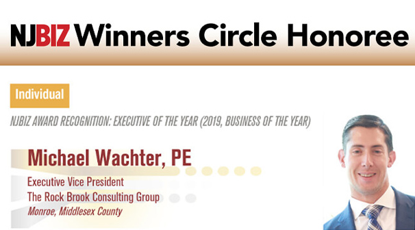 Michael J. Wachter, PE, NJBIZ Winners Circle Honoree